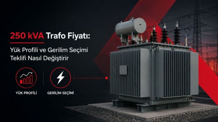 250 kVA Trafo Fiyatı: Yük Profili ve Gerilim Seçimi Teklifi Nasıl Değiştirir